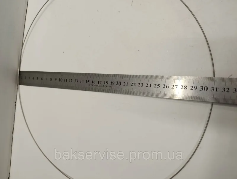 Хомут гуми люка до пральної машини Samsung D-310 мм Б/У, зображення 3