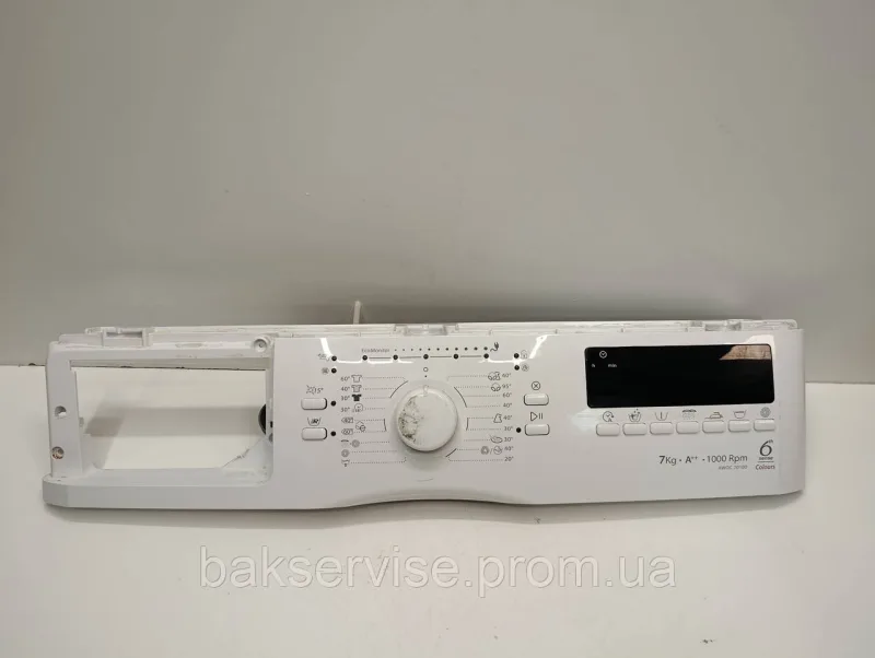 Плата управління(індикації) до пральної машини Whirlpool AWOC 70100 Б/У без проводки, изображение 1