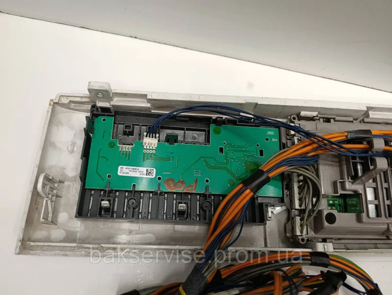 Плата управління(індикації) до пральної машини Whirlpool AWS 61012 Б/У без проводки, зображення 9