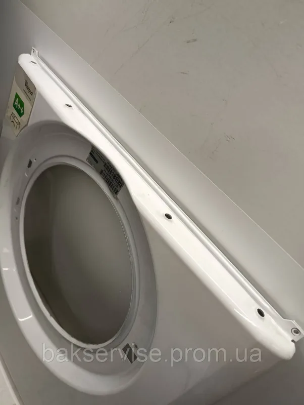 Передня кришка корпусу пральної машини Whirlpool AWS 61012 859236710000 б/у, зображення 5